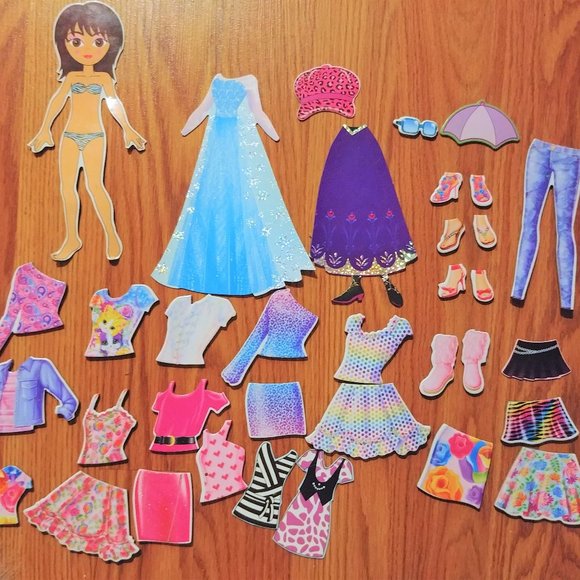 Lisa Frank Other Lisa Frank Toy Paper Doll Dressup Dress Up